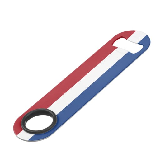 Nederlandse vlag speed flessenopener (Achterkant Gekanteld)