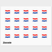 Nederlandse Vlag Sticker (Vel)