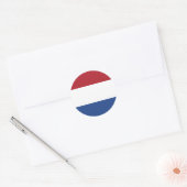 Nederlandse vlag Sticker (Envelop)