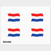 Nederlandse Vlag Sticker (Vel)