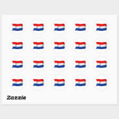 Nederlandse Vlag Sticker (Vel)