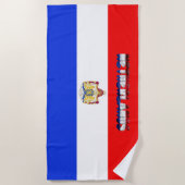 Nederlandse vlag strandlaken (Voorkant)