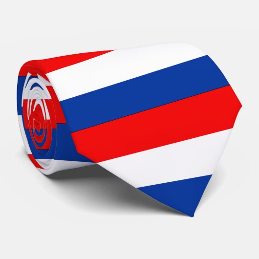 Nederlandse vlag stropdas (Opgerold)