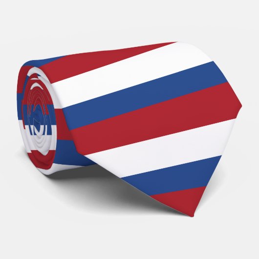 Nederlandse vlag stropdas (Opgerold)