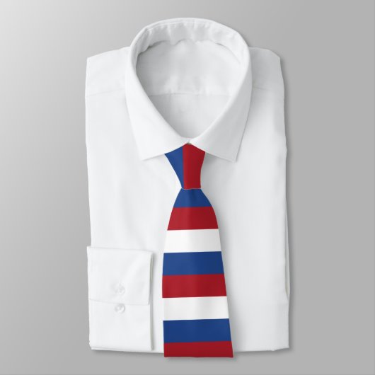 Nederlandse vlag stropdas (Gebonden)