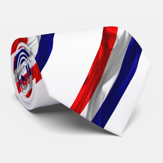 Nederlandse vlag stropdas (Opgerold)