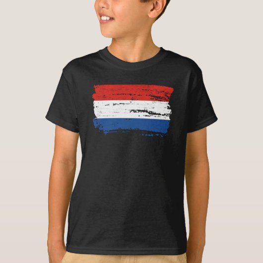 Nederlandse vlag t-shirt (Voorkant)