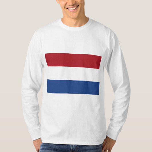 Nederlandse vlag t-shirt (Voorkant)
