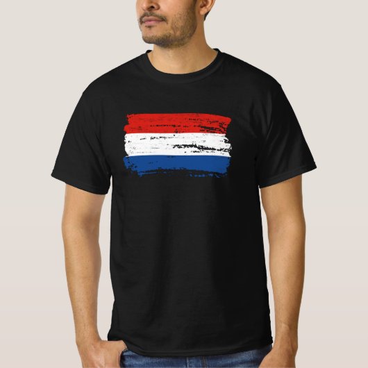 Nederlandse vlag t-shirt (Voorkant)