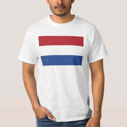 Nederlandse vlag t-shirt (Voorkant)