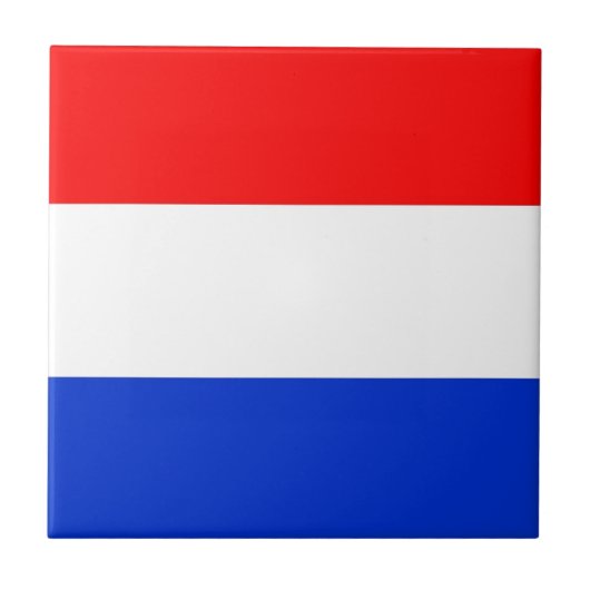 Nederlandse vlag tegeltje (Voorkant)