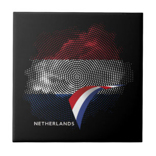 Nederlandse vlag tegeltje