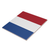 Nederlandse vlag tegeltje (Zijkant)