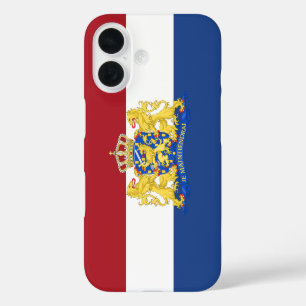 Nederlandse vlag telefoonhoes iPhone 16 hoesje