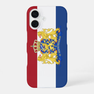 Nederlandse vlag telefoonhoes iPhone 16 hoesje
