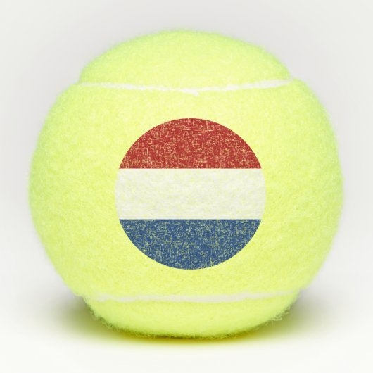Nederlandse vlag tennisballen (Voorkant)