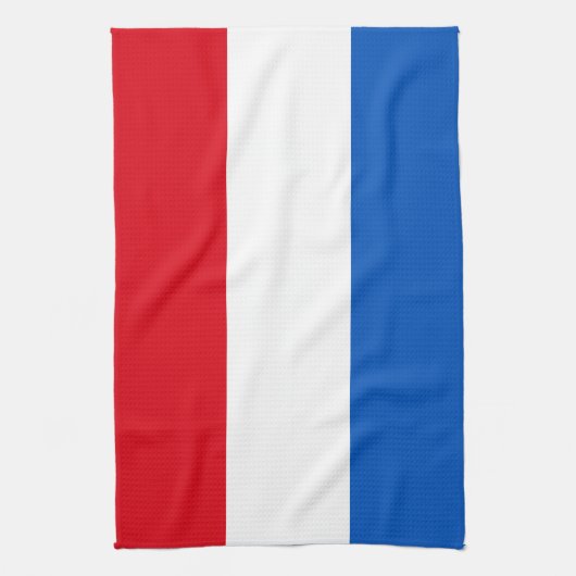 Nederlandse vlag theedoek (Verticaal)