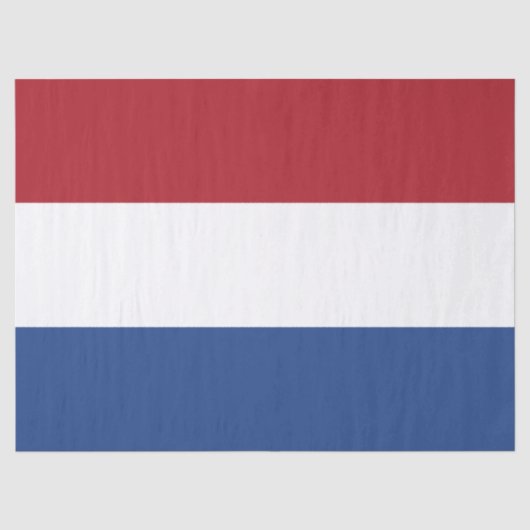 Nederlandse vlag tissuepapier (Voorkant)