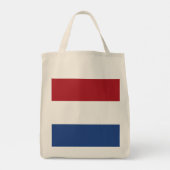 Nederlandse vlag tote bag (Achterkant)