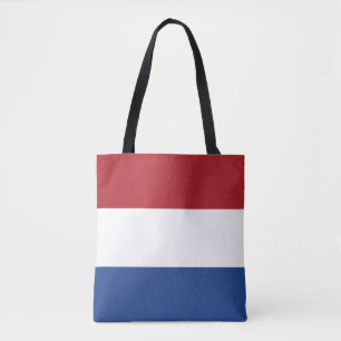 Nederlandse vlag tote bag