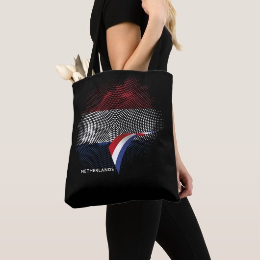 Nederlandse vlag tote bag (Dichtbij)