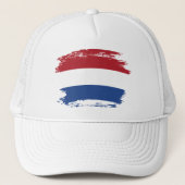 Nederlandse vlag trucker pet (Voorkant)