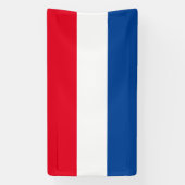 Nederlandse vlag van Nederland aangepaste banner t (Verticaal)