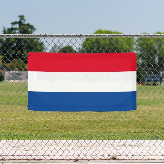Nederlandse vlag van Nederland aangepaste banner t (Insitu)