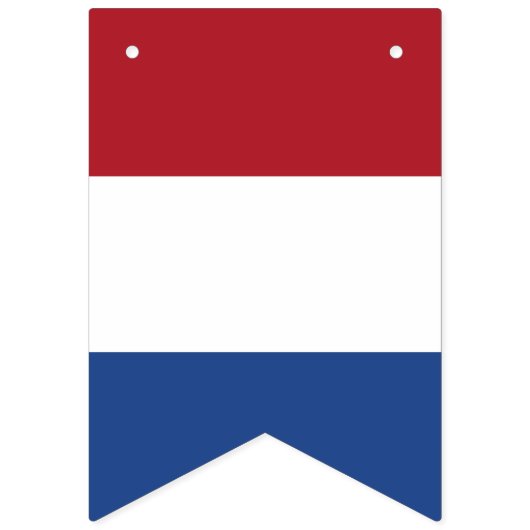 Nederlandse vlag vlaggetjes (Eerste vlag)