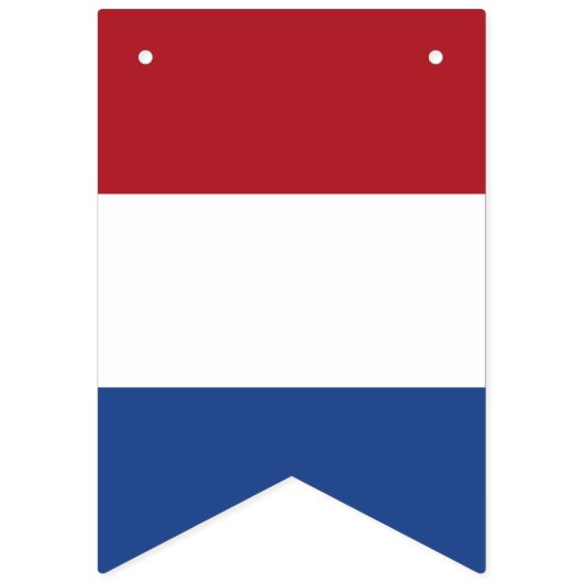 Nederlandse vlag vlaggetjes (Tweede vlag)