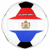 Nederlandse vlag voetbal (Voorkant)