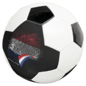 Nederlandse vlag voetbal (Drie kwart)
