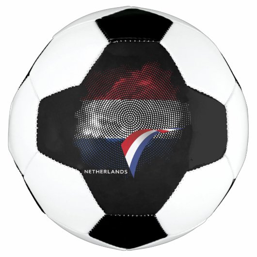 Nederlandse vlag voetbal (Voorkant)
