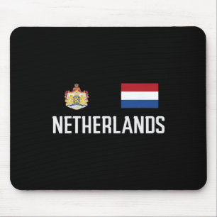 Nederlandse Vlag Voetbal Fan Mannen Vrouwen Kind Muismat