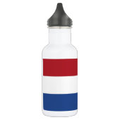 Nederlandse vlag Vrijheidsfles Waterfles (Links)