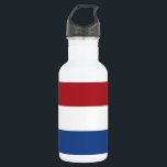 Nederlandse vlag Vrijheidsfles Waterfles<br><div class="desc">Blijf gehydrateerd in stijl met onze exclusieve Liberty-fles met de vlag van Nederland! Deze met precisie vervaardigde Liberty-fles is niet alleen een praktisch item; het is een viering van de Nederlandse trots en culturele identiteit. Het opvallende ontwerp toont de levendige kleuren van de Nederlandse vlag, waardoor het een uniek en...</div>