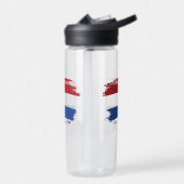 Nederlandse vlag waterfles (Links)