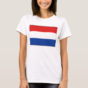 Nederlandse vlag x kaart T-Shirt