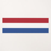 Nederlandse Vlag Yogamat (Voorkant (horizontaal))