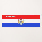 Nederlandse vlag yogamat (Voorkant (horizontaal))
