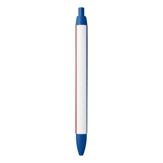 Nederlandse vlag zwarte inkt pen (Voorkant Verticaal)