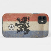 Nederlandse Voetbal Case-Mate iPhone Case (Achterkant (horizontaal))
