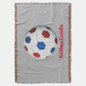 Nederlandse Voetbal Deken (Voorkant Verticaal)