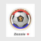 Nederlandse Voetbal Sport Sticker (Vel)