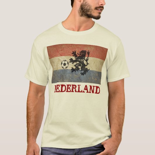 Nederlandse Voetbal T-shirt (Voorkant)