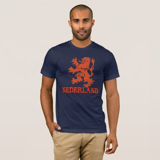 Nederlandse Voetbal T-shirt (Voorkant volledig)