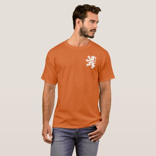 Nederlandse Voetbal T-shirt (Voorkant volledig)