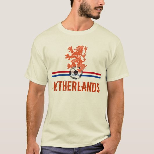 Nederlandse Voetbal T-shirt (Voorkant)