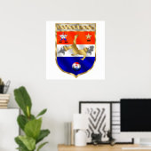 Nederlandse Voetbalspelerder Poster (Thuiskantoor)