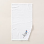 Nederlandse vrijmetselarij teken bad handdoek (Handdoek)